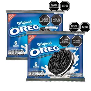 Galleta OREO Vainilla Paquete 6 un x2u