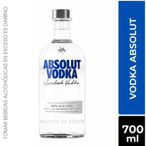 Vodka ABSOLUT Botella 700ml