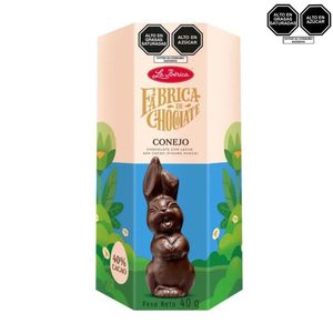 Chocolate con Leche LA IBÉRICA Conejo de Pascua 40gr
