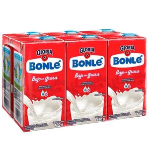 Mezcla Láctea Light BONLÉ Caja 480gr Paquete 6un