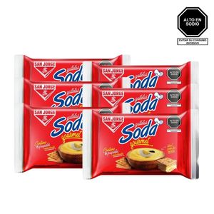 Galleta SAN JORGE Soda Gourmet 250gr x6u