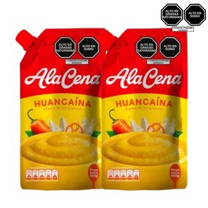 Salsa Huancaina ALACENA Doypack 400g x2u