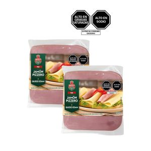 Pack BRAEDT Jamón y Queso Paquete 370gr x2u