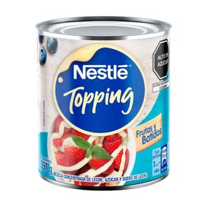 Alimento Azucarado NESTLÉ Toppings Lata 397g