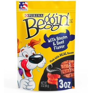 Snack para Perros BEGGIN Sabor Bacon & Beef 85gr