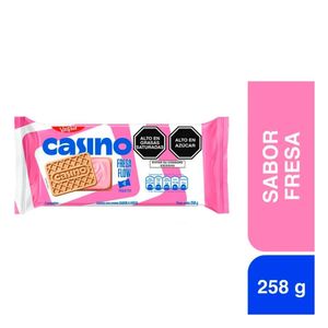 Galleta CASINO Sabor Fresa Paquete 6 Und