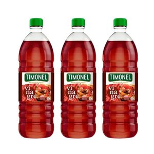 Vinagre TIMONEL Tinto Botella 500g x3u