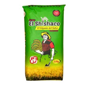 Arroz Extra SHISHACO Verde Nir Saco 25kg