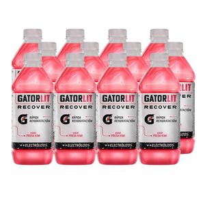 Bebida Rehidratante GATORLIT Fresa-Kiwi Botella 591ml Paquete 12u
