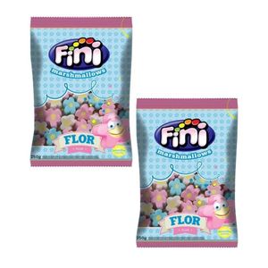 Marshmallow FINI Flor Bolsa 250gr x2u