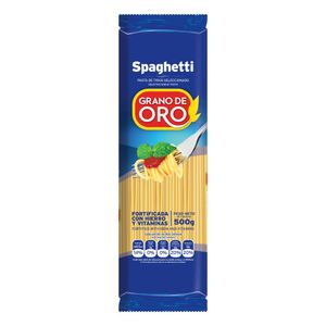 Fideos Spaguetti GRANO DE ORO Bolsa 500g