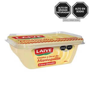 Crema de Mantequilla LAIVE con Sal Pote 350g