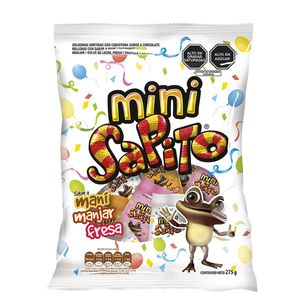 Chocolate SAPITO Mini Bolsa 50u x 275g