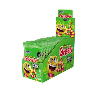 Gomas COLOMBIA Grissly Gusano Bolsa 32gr