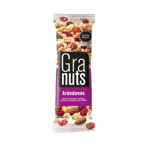 Snacks GRANUTS Mezcla de arándanos Paquete 50g