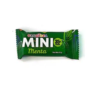 Chocolate Con leche Mini Menta ORQUÍDEA 35% Cacao 18gr