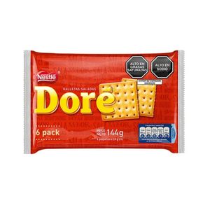 Galletas Saladas DORÉ Paquete 6un