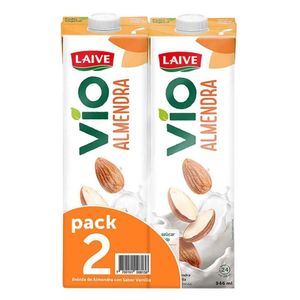 Bebida de Almendra LAIVE VIO Endulzada Pack 2 Caja 946ml