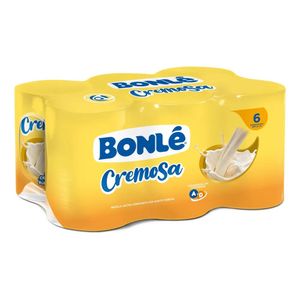 Mezcla Láctea BONLÉ Cremosa Sixpack Lata 390gr