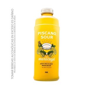 Ready to Drink PISCANO Sour Sabor Maracuyá Botella 700 mL