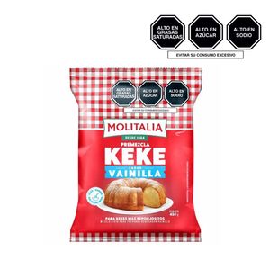 Premezcla Keke Vainilla MOLITALIA Bolsa 450g