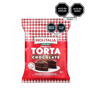 Premezcla MOLITALIA Torta de Chocolate Bolsa 500g
