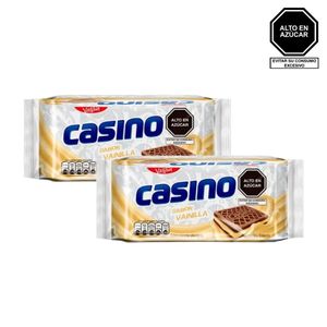 Galleta CASINO Sabor a Vainilla Paquete 6 un x 2u