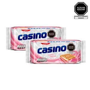 Galleta CASINO Sabor a Fresa Paquete 6 un x 2u