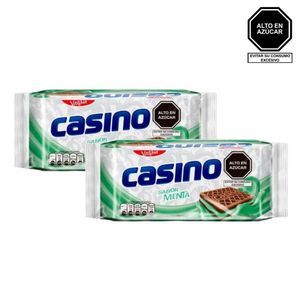 Galleta CASINO Sabor a Menta Paquete 6 un x 2u