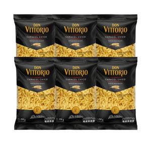 Fideo Caracol Chico DON VITTORIO Bolsa 250g x6u
