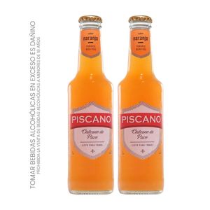 Ready to Drink Chilcano PISCANO Naranja Botella 275ml x2u