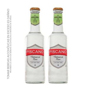 Ready to Drink Chilcano PISCANO Manzana Botella 275 ml x2u