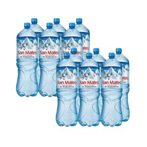Agua SAN MATEO sin Gas Botella 2.5L 2 Paquete 6u