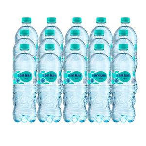 Agua SAN LUIS Sin Gas Botella 750ml Paquete 15u