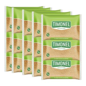 Azúcar Rubia TIMONEL Bolsa 1Kg Paquete 15u