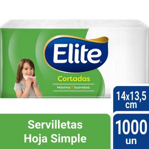 Servilletas ELITE Cortadas Paquete 1000u