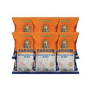 Arroz Extra FARAON Bolsa 750g x6u