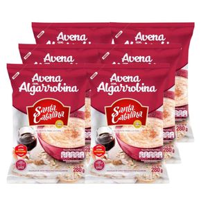 Avena SANTA CATALINA Algarrobina Bolsa 280gr x6u