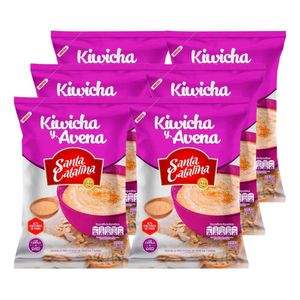 Avena SANTA CATALINA con Kiwicha Bolsa 280gr x6u