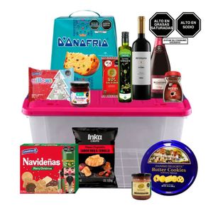 Canasta Navideña Ilusión 2025 - Caja Organizadora