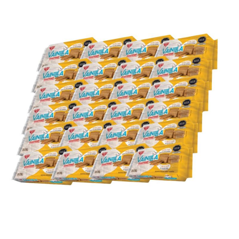 Galletas SAN JORGE Vainilla Gourmet Paquete 250g x24u-1770930120643