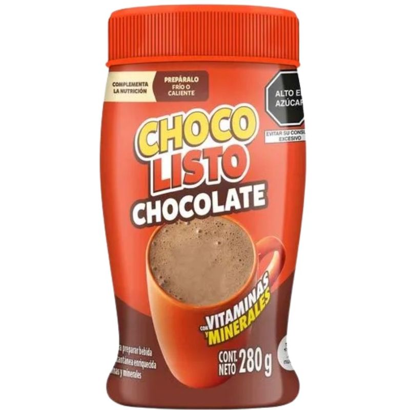 Fortificante CHOCOLISTO Chocolate Pote 280g-1772727796803