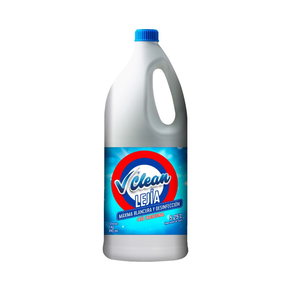 Lejía VCLEAN Tradicional Galonera 1Kg | Vega - vegaperu