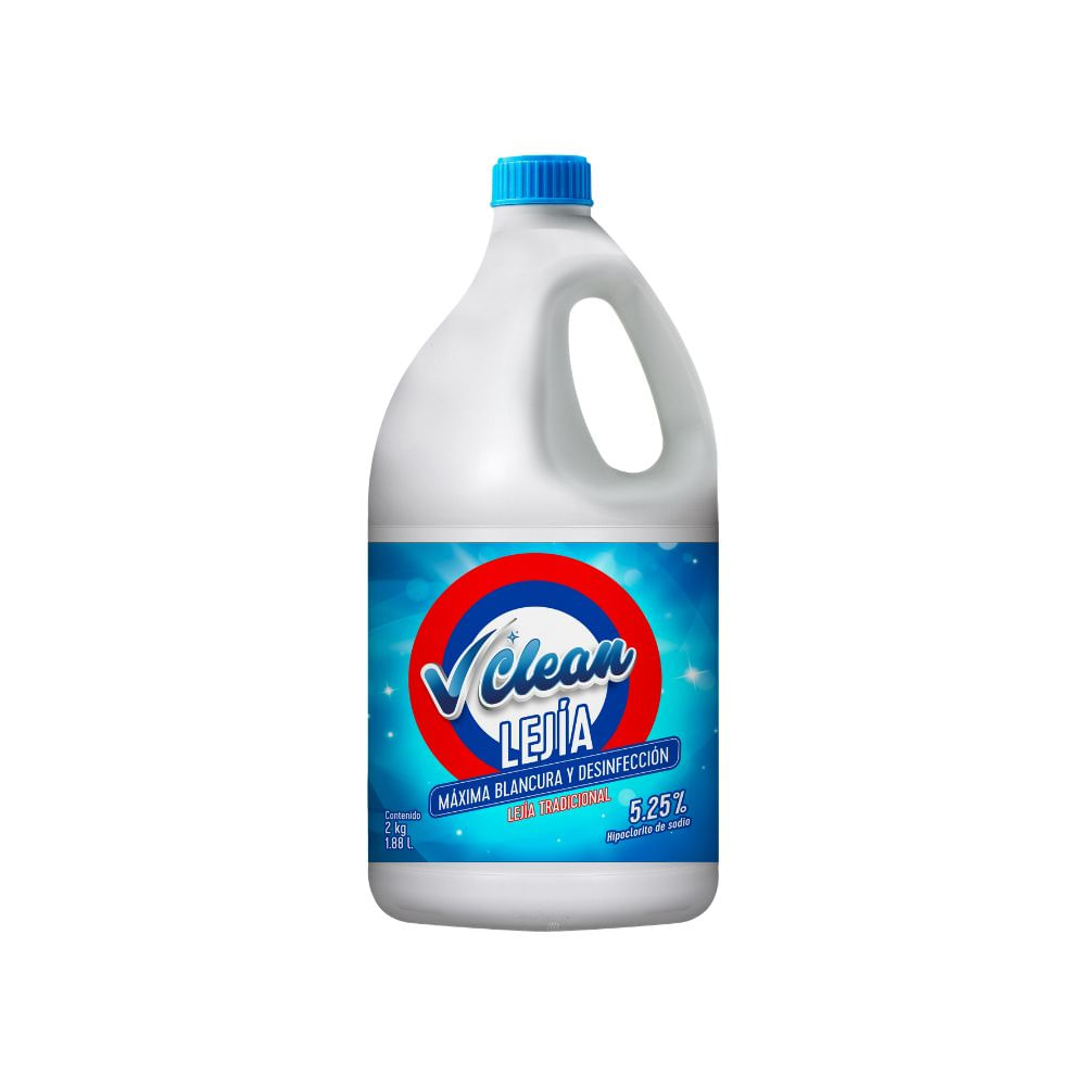 Lejía VCLEAN Tradicional Galonera 2Kg | Vega - vegaperu